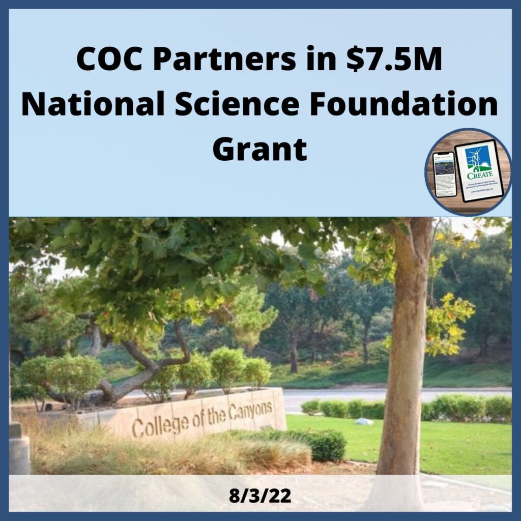 COC Partners in $7.5 Million National Science Foundation Grant