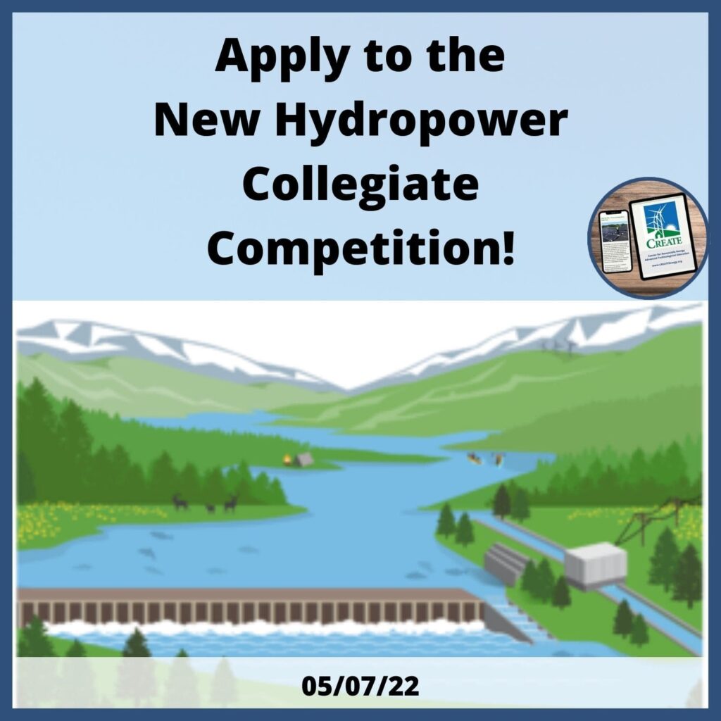 Apply to the New Hydropower Collegiate Competition
