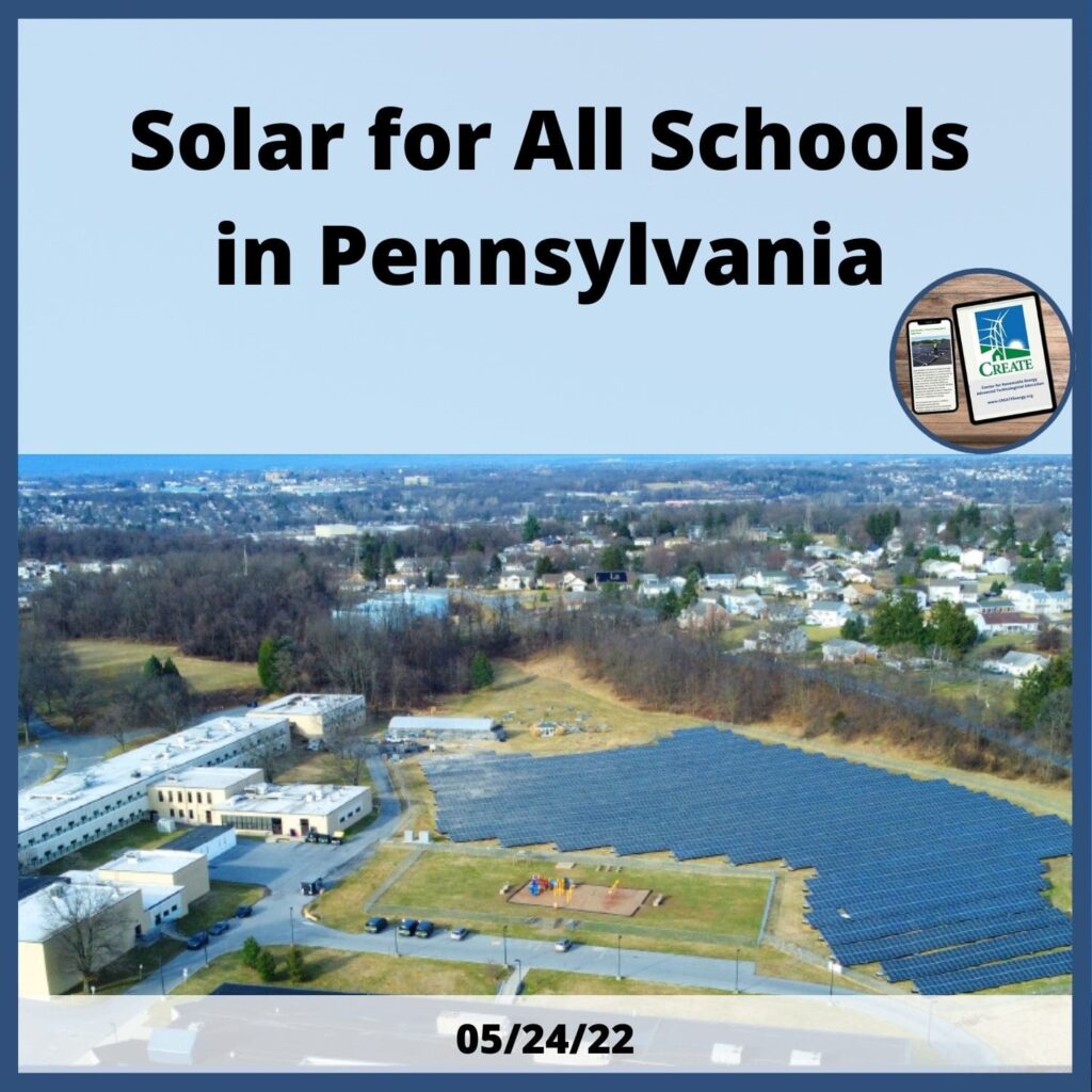 Solar for all schools in Pennsylvania