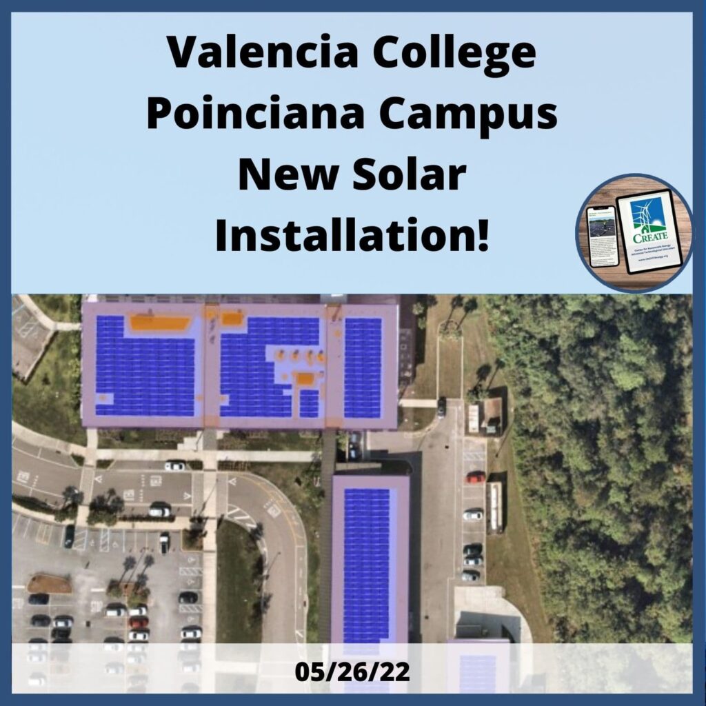 Valencia College Poinciana Campus New Solar Installation