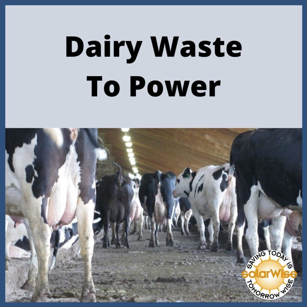 Renewable Energy Lesson Plan - Dairy Waste to Power - SolarWise