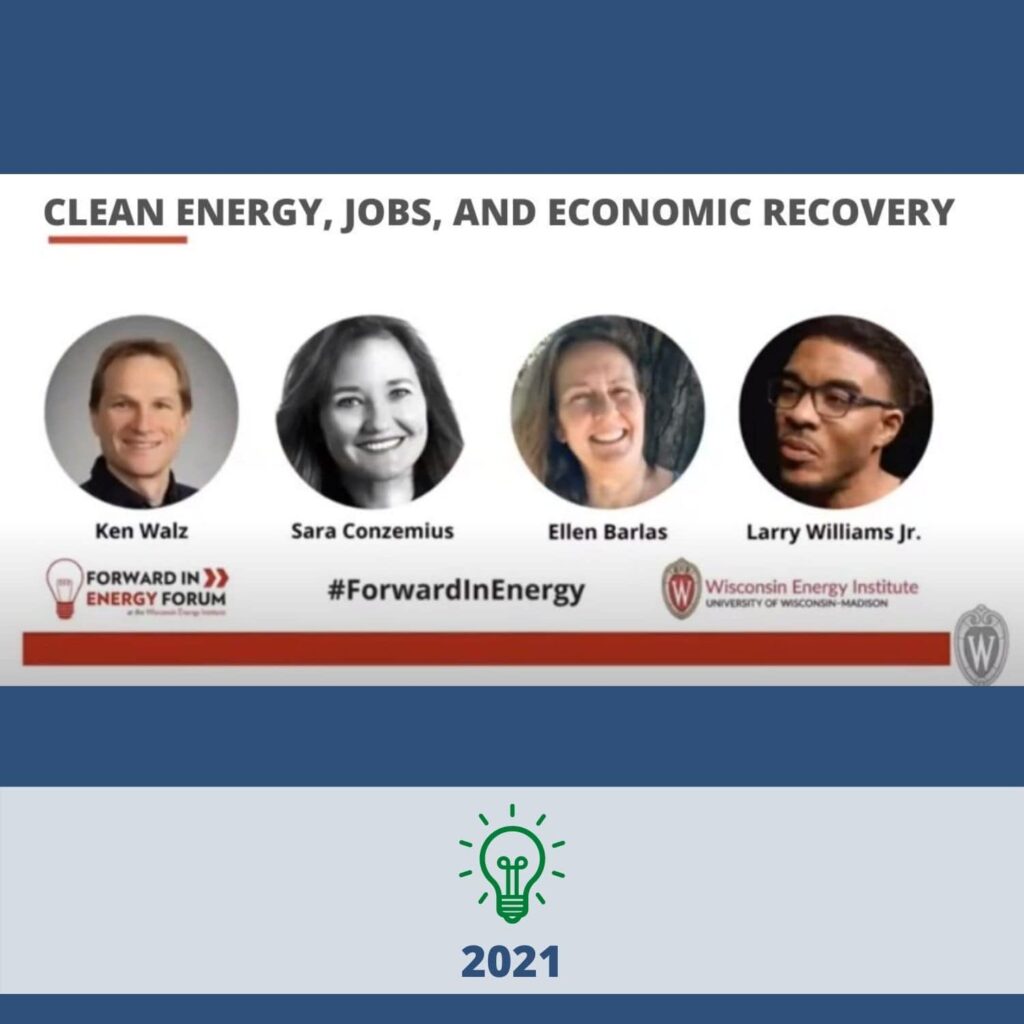 View 2021 CREATE Presentation, "Forward in Energy Forum: Clean Energy, Jobs, and Economic Recovery"