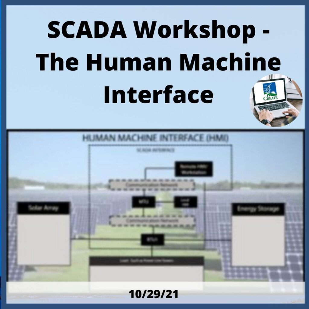 SCADA Workshop - The Human Machine Interface Webinar -10/29/21