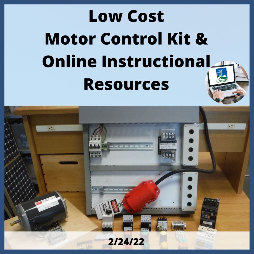 Low Cost Motor Control Kit & Online Instruction Resources Webinar - 2/24/22