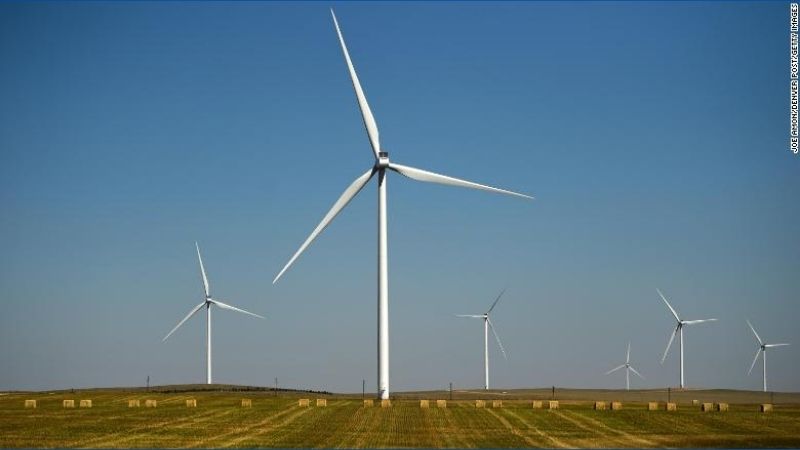 Xcel Energy's Rush Creek Wind Farm in Matheson, Colorado, is one of the largest in the US.