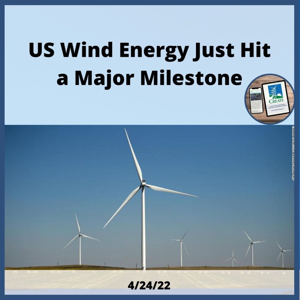 US Wind Energy Just Hit a Major Milestone