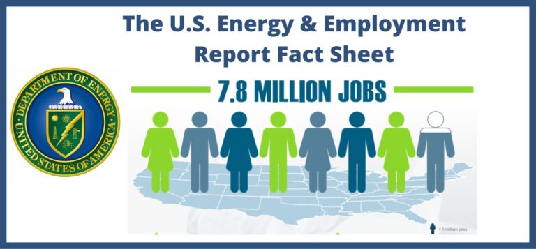 United States Energy and Employment Report (USEER) Fact Sheet