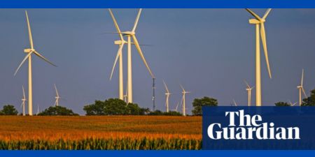 Wind Turbines in Field from The Guardian