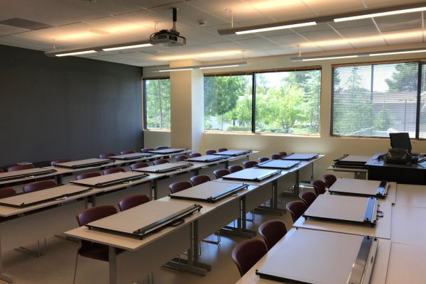Mentry Hall lecture/lab classroom 234
