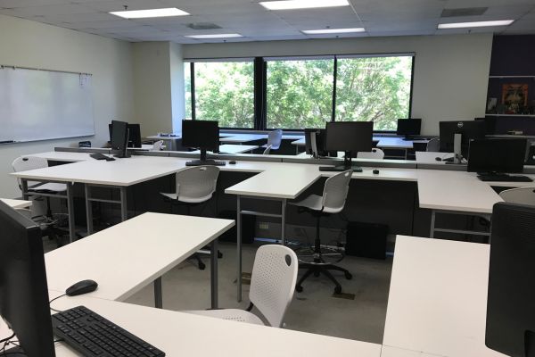 Mentry Hall lecture/lab classroom 223