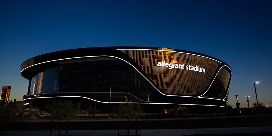 Allegiant Stadium in Las Vegas Nevada