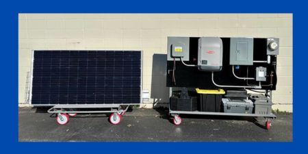 Solar Training lab equipment.