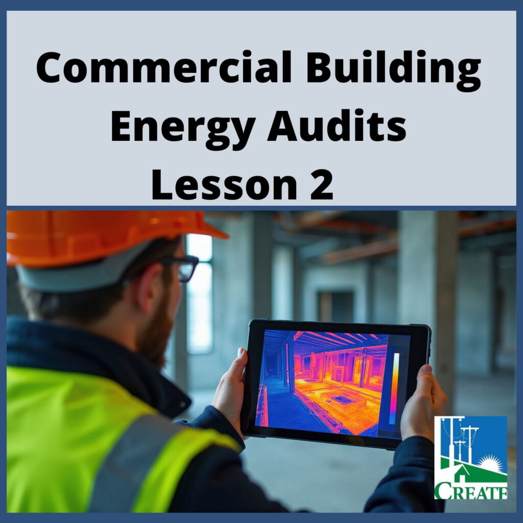 Commercial Building Energy Audits Lesson 2 Man with iPad.